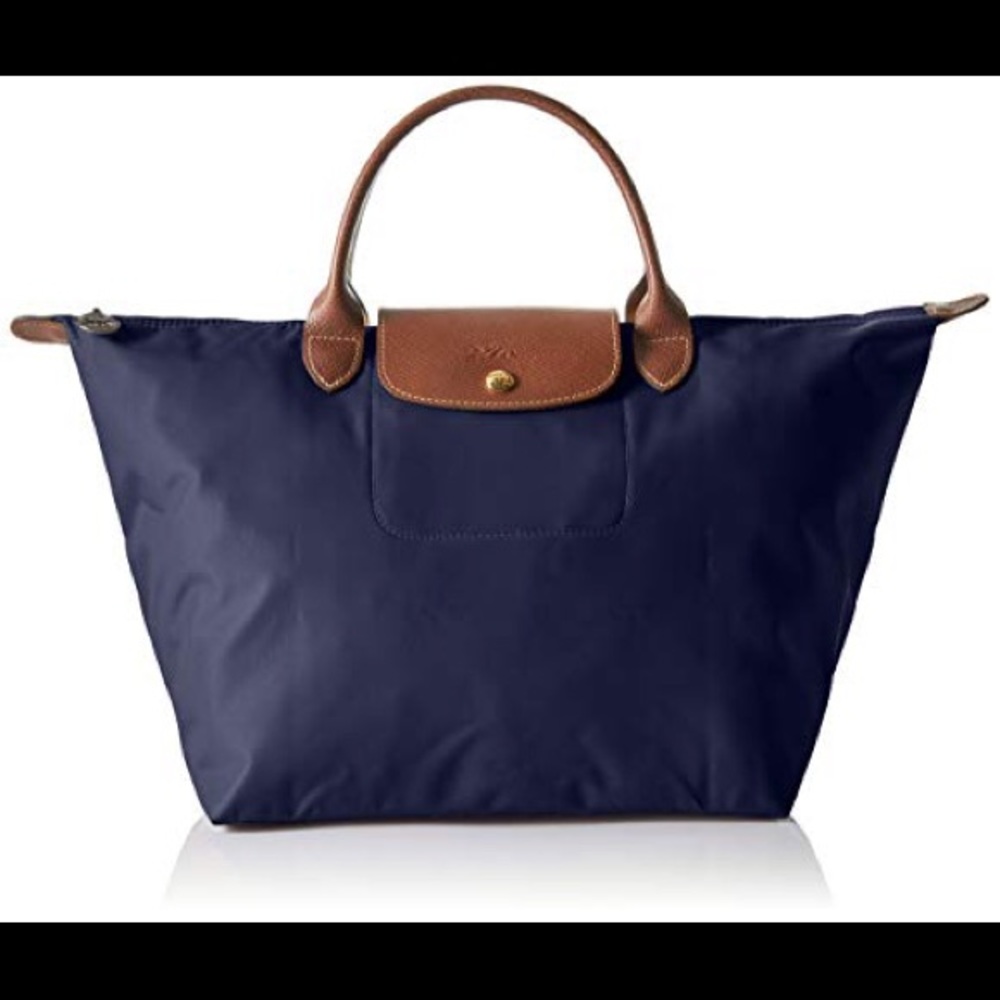 New Longchamp navy tote (NWT)